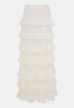 Illuminate Lace Frill Skirt