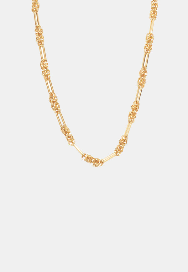 Cluster Knot Necklace