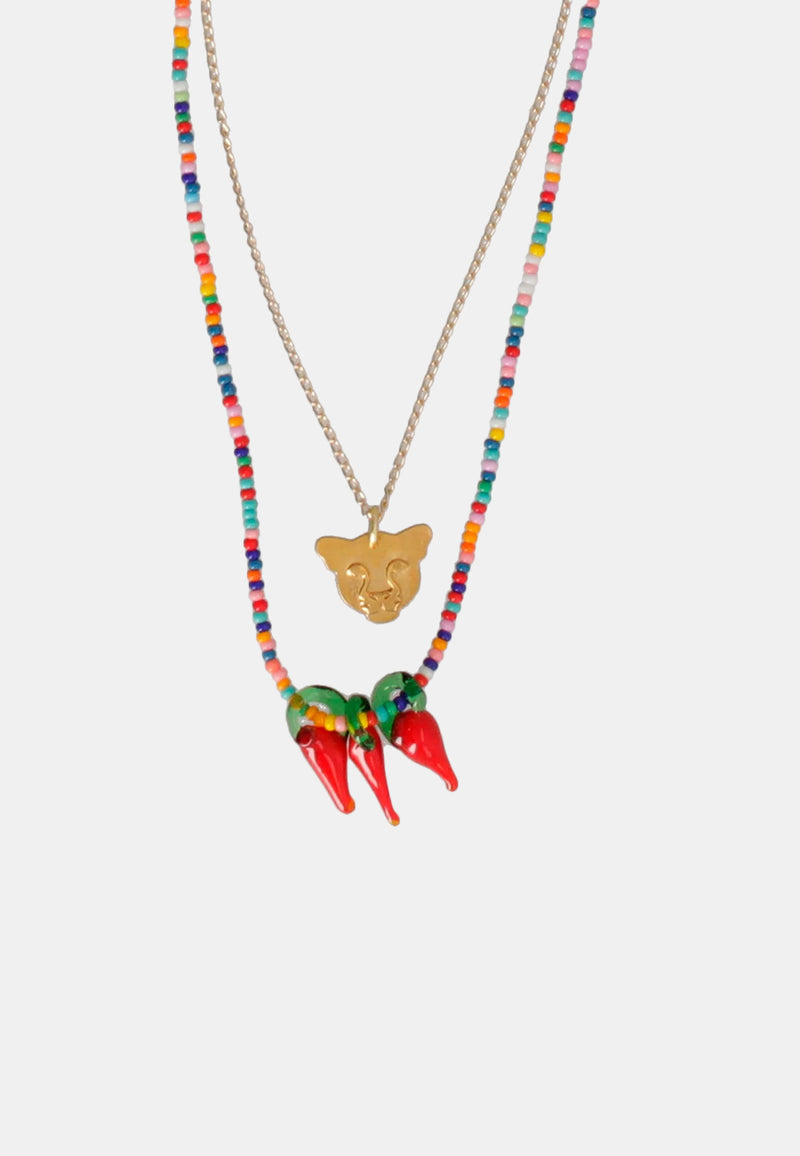 Jaguar de Colore Necklace