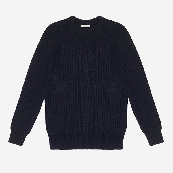 Forte Knit Sweater Sage/cream