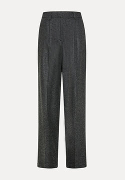 Wool High Waist Pants